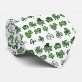 shamrock 2, shamrock 2, shamrock 2, shamrock 2,.. stropdas (Opgerold)