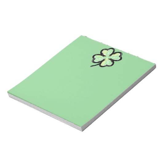 Shamrock 3 notitieblok (Linkerzijde)