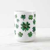 Shamrock 3D Clover verlaat Lucky Koffiemok (Center)