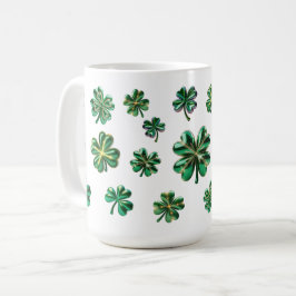 Shamrock 3D Clover verlaat Lucky Koffiemok