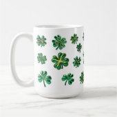 Shamrock 3D Clover verlaat Lucky Koffiemok (Links)