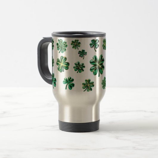 Shamrock 3D Clover verlaat Lucky Reisbeker (Voorkant links)