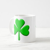 shamrock 3d koffiemok (Voorkant links)