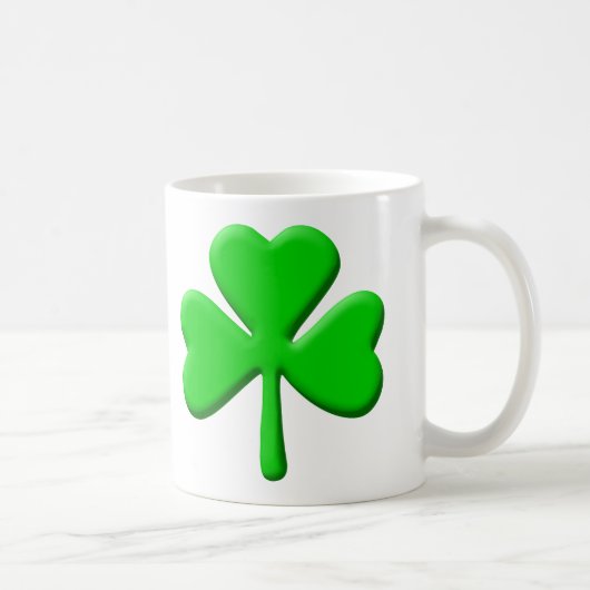 shamrock 3d koffiemok (Rechts)