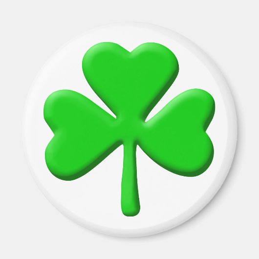 shamrock 3d magneet (Voorkant)