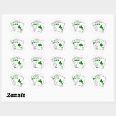 Shamrock Aces Ronde Sticker (Vel)