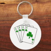 Shamrock Aces Sleutelhanger (Voorkant)