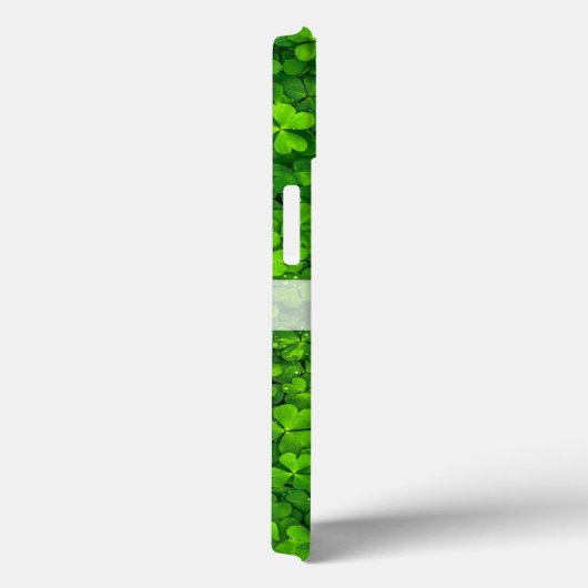 Shamrock Add Name Hoesje-Mate iPhone Case (Achterkant / Rechts)