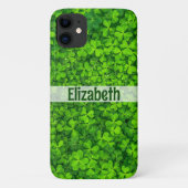 Shamrock Add Name Persoonlijk Case-Mate iPhone Case (Achterkant)