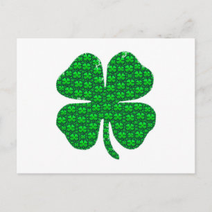 Shamrock Afbeeldingen Briefkaart