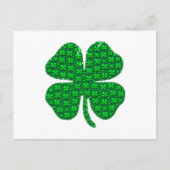 Shamrock Afbeeldingen Briefkaart (Voorkant)