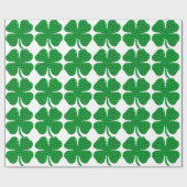 Shamrock Afbeeldingen Cadeaupapier (Vlak)