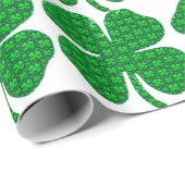 Shamrock Afbeeldingen Cadeaupapier (Rol Hoek)