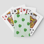 Shamrock-afspeelkaarten Pokerkaarten (Achterkant)