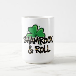 Shamrock and Roll St. Patrick's Day Koffiemok