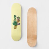 Shamrock and Roll St. Patrick's Day Persoonlijk Skateboard (Voorkant)