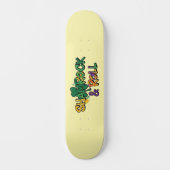 Shamrock and Roll St. Patrick's Day Persoonlijk Skateboard (Voorkant)