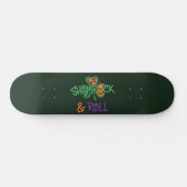 Shamrock and Roll St. Patrick's Day Persoonlijk Skateboard (Horizontaal)