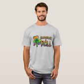 Shamrock and Roll St. Patrick's Day T-shirt (Voorkant volledig)