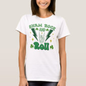 Shamrock and Roll St Patrick's Day T-shirt (Voorkant)