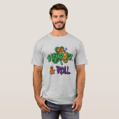 Shamrock and Roll St. Patrick's Day T-shirt (Voorkant volledig)