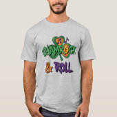 Shamrock and Roll St. Patrick's Day T-shirt (Voorkant)