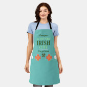 Shamrock Authentic Irish CHEF Schort (Gedragen)