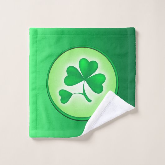 Shamrock Bad Handdoek (Wasdoekje)