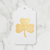 Shamrock Badge Holder Cadeaulabels (Voorkant)