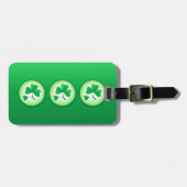 Shamrock Bagagelabel (Voorkant horizontaal)