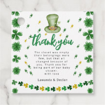 Shamrock | Bedankt Favoriet Tags