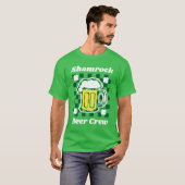 Shamrock Beer Crew T-shirt (Voorkant volledig)