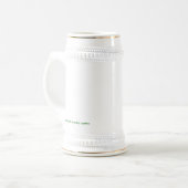 Shamrock Beer Stein Bierpul (Voorkant links)