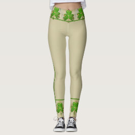 Shamrock Beige Leggings