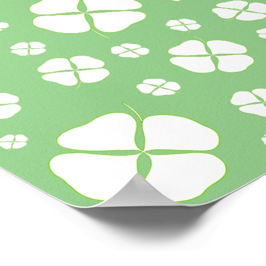Shamrock beschrijft Shamrocks Coloring Posters (Hoek)