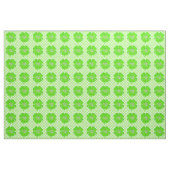 Shamrock bestrijden op witte Stippen Stof (Yard (91,4 cm))