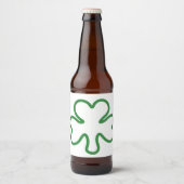 Shamrock Bier Etiket (Voorkant)