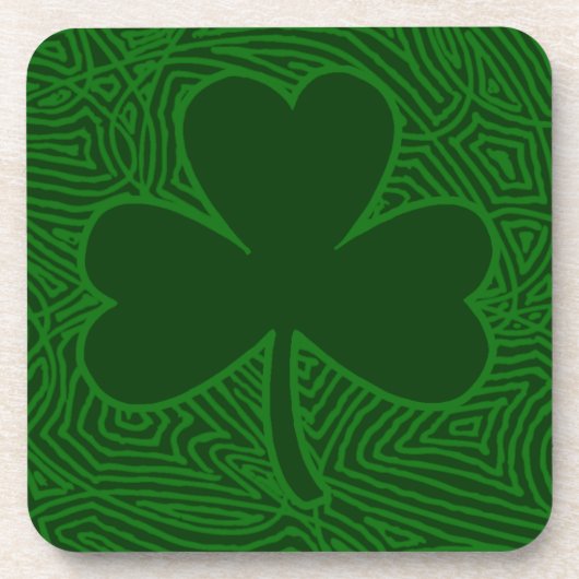 Shamrock Bier Onderzetter (Voorkant)