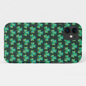 Shamrock Black iPhone SE/5/5S Barely Daar Hoesje (Achterkant (horizontaal))