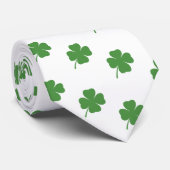 Shamrock Black Stropdas (Opgerold)