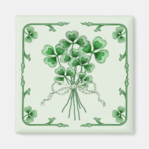 Shamrock Boeket 2 Magneet