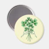 Shamrock Boeket 2 Magneet (Voorkant / Achterkant)