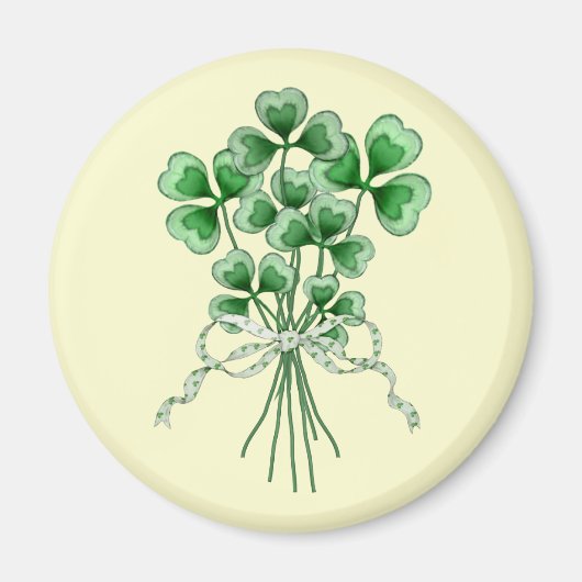 Shamrock Boeket 2 Magneet (Voorkant)