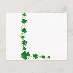 Shamrock Border Briefkaart