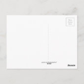 Shamrock Bouquet Neko Briefkaart (Achterkant)