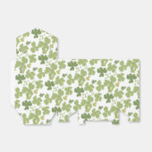 Shamrock bouquet, st patrick's day bedankdoosjes (Uitgevouwen)