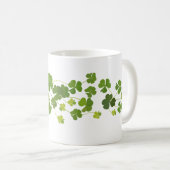 Shamrock bouquet, st patrick's day koffiemok (Voorkant rechts)