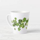 Shamrock bouquet, st patrick's day latte mok (Linkerhoek)