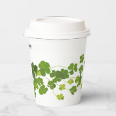 Shamrock bouquet, st patrick's day papieren bekers (Links)
