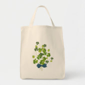 Shamrock bouquet, st patrick's day tote bag (Voorkant)